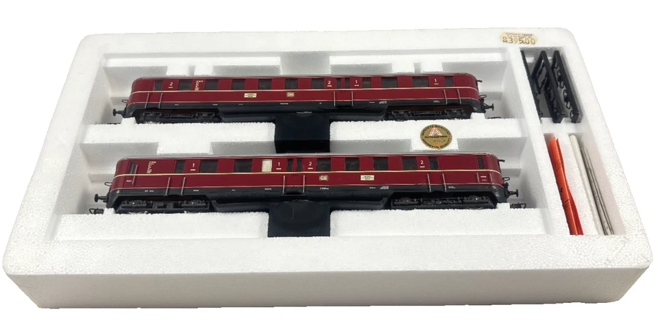 (NB) Liliput H0 125 09 Triebwagen VT 25 / Steuerwagen VS 145 DB[analog, AC, OVP] - Bild 3 von 4