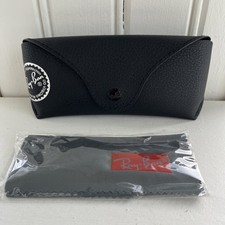 Ray Ban Universal Black Soft Case for Glasses with Polishing Cloth
