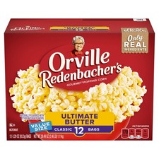 Orville Redenbacher  s Microwave Popcorn Value Size, 3.29 Ounce Pack of 12 