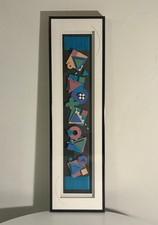 Mixed Media 1995 Sculptural Paper Collage Michigan Artist Susan O&rsquo;Connell Framed