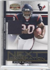 2008 Donruss Gridiron Gear Next Generation Jerseys /250 Steve Slaton #NG-21 0v1
