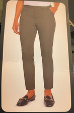NWT Banana Republic Women s High Rise Stretch Pant Tapered Slim Leg Size 6 Green