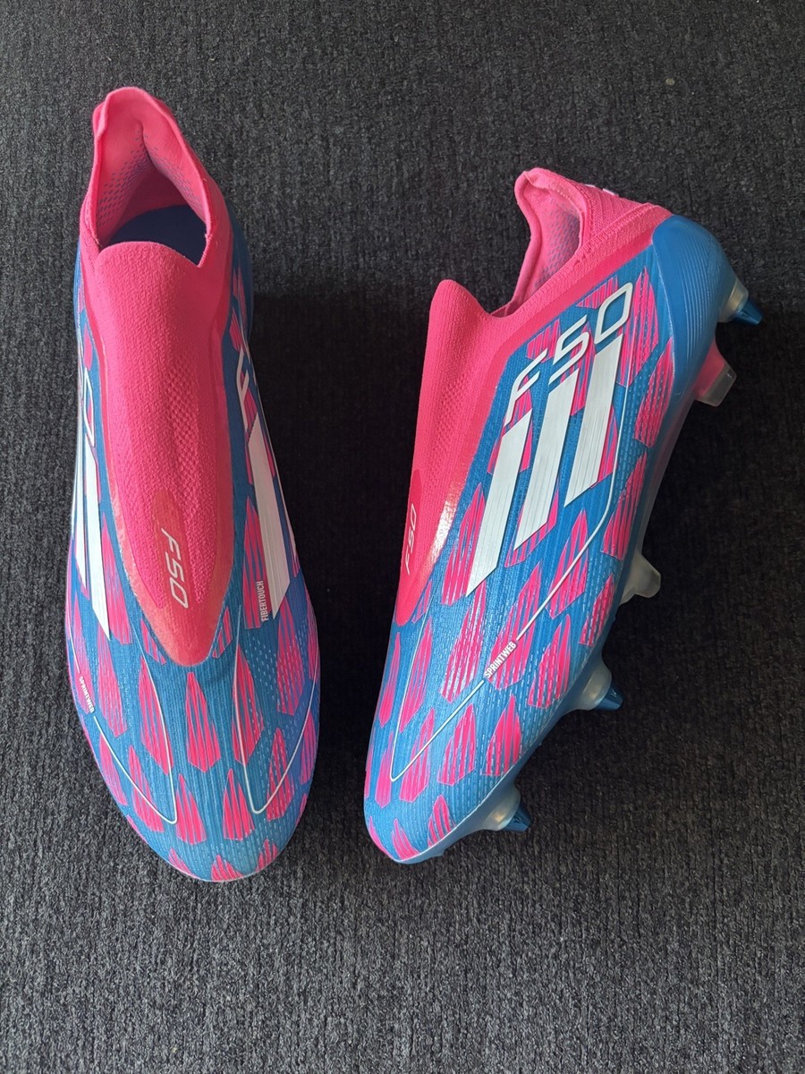 Adidas F50 Elite Laceless SG Reemergence Solar Blue/Pink
