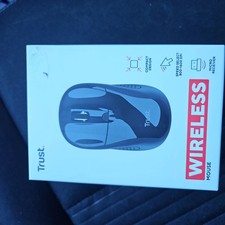 Image of Trust Wireless Mouse For Left & Right Handed Users (800-1600 dpi)