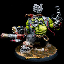 Warhammer 40k Orchi Esercito Warboss Dipinto Terminator Nob Elite HQ Hero Esclusivo