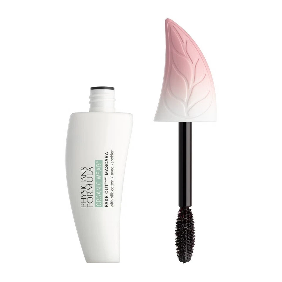 Physicians Formula Organic Wear Fake out Black Mascara Lengthens Curl Magnifies - Image 3 of 4