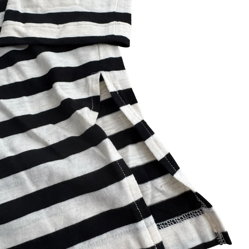 Camisa Yohji Yamamoto Manga Larga Rayas Unisex Talla 3 EE. UU. MD Túnica 100% Algodón Foto 2 de 4