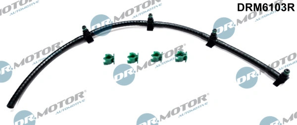 Tuyau de fuite carburant Dr. Motor DRM6103R pour réparer les fuites de gasoil injecteur