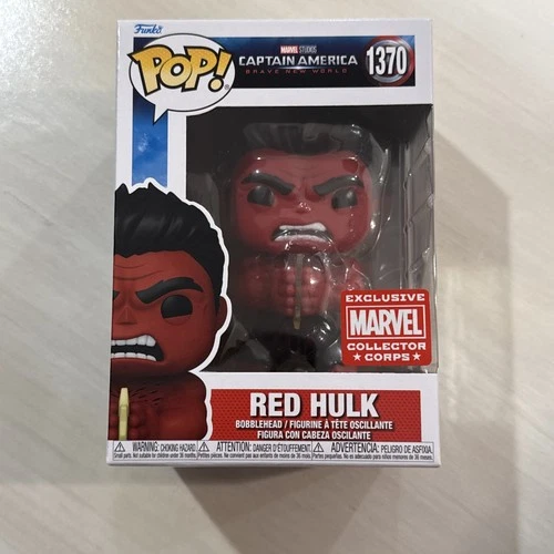 Funko Pop! Marvel: RED HULK #1370 Amazon Collector Corps Exclusive