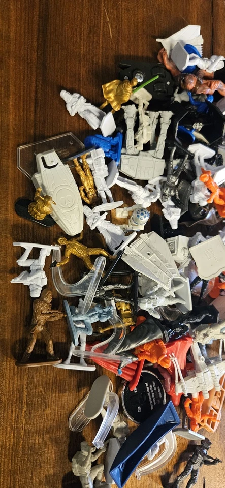 Lote de figuras de acción mixtas de colección Star Wars Pez Gi Joe Ghostbusters TMNT lote Foto 4 de 4