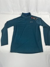 NWT Under Armour Men  s Running Jacket 1/4 Zip Green Size Small