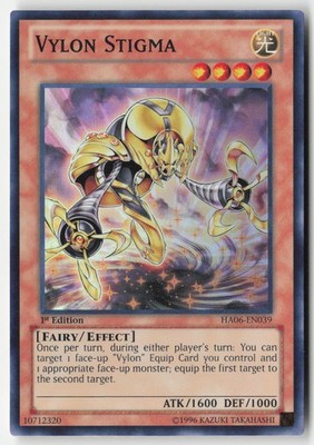 Yugioh - Vylon Stigma HA06-EN039 1st Edition - Super Rare