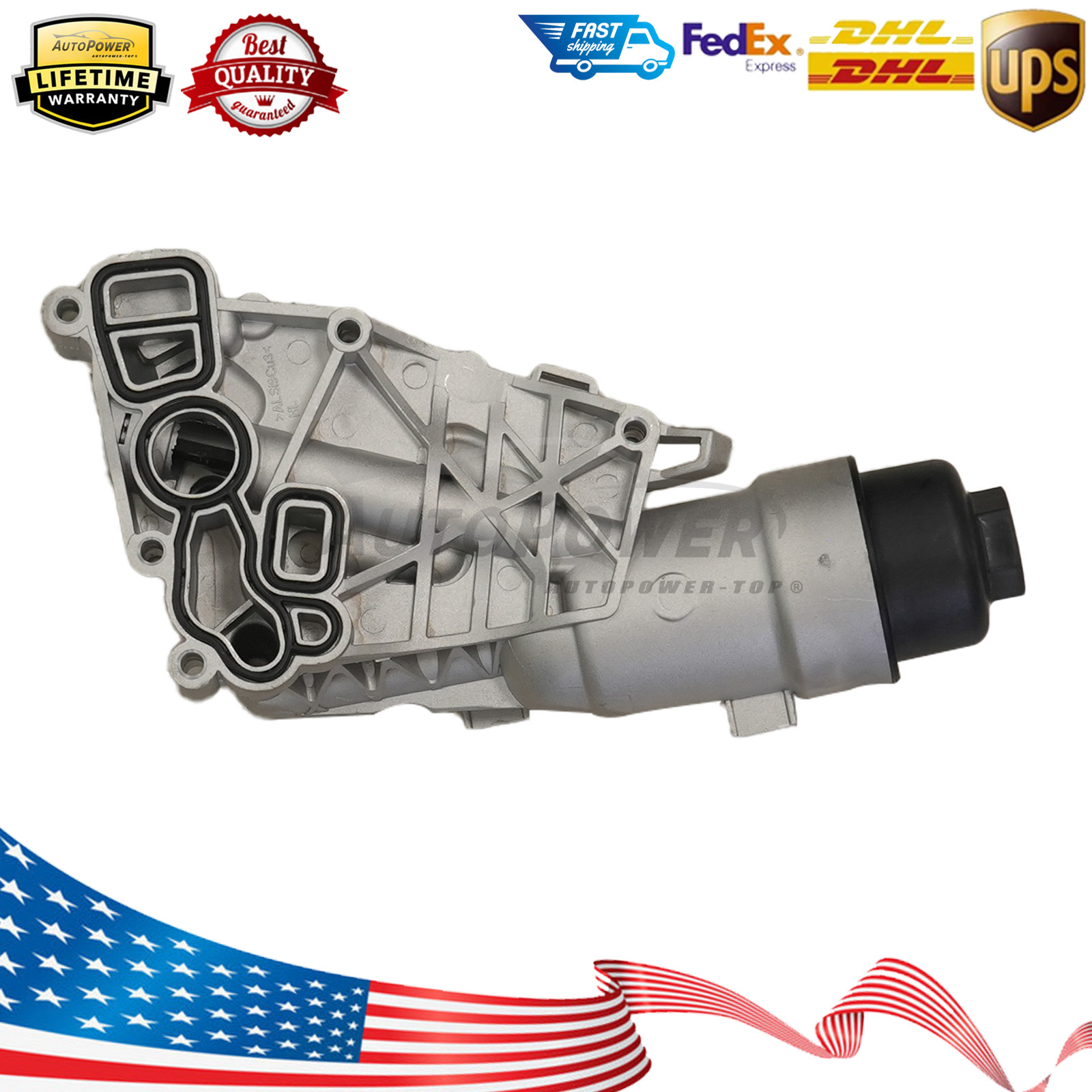 NEW 11428585235 Aluminum Oil Cooler Filter Housing for Mini Cooper BMW i8 14–20