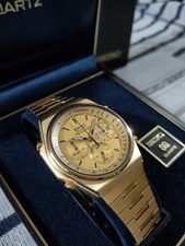 SEIKO QUARTZ  CHRONOGRAPH 7A38-7000 CRONO ANALOGICO VINTAGE 1984