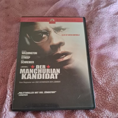 DER MANCHURIAN KANDIDAT - Denzel Washington / Meryl Streep / Liev Schreiber DVD