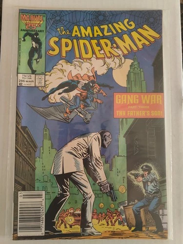 The Amazing Spider-Man #286 Newsstand Variant (Marvel Comics March 1987) VF+