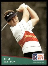 1991 Pro Set PGA Tour Tom Watson #41