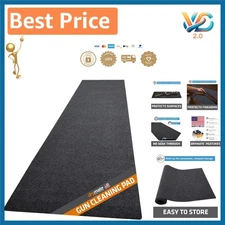 Gun Maintenance Mat - Large Waterproof 16" x 59" | Absorbent & Machine Washable