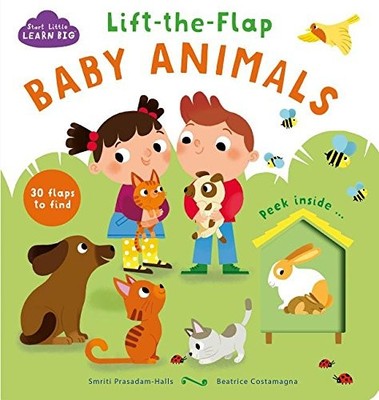 LIFT-THE-FLAP BABY ANIMALS (START LITTLE LEARN BIG) By Smriti VG