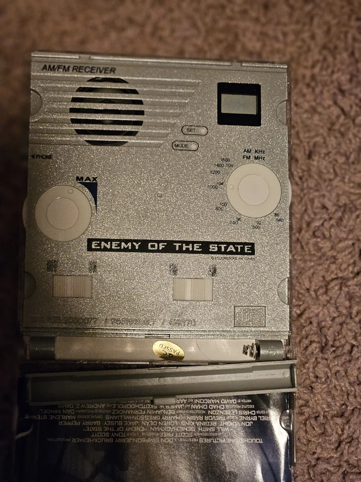 Enemy of the State(Will Smith) dvd/movie promo - Image 4 of 4