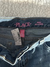 Children  s Place Jean Shorts TWO pairs NEW with tags 