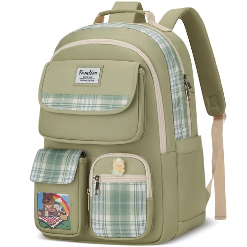 Girls Backpack Cute School Bags For Student Teens Girls Schoolbag Female Fashion Laptop Backpack Girl Travel Book Bag Harajuku - 1524