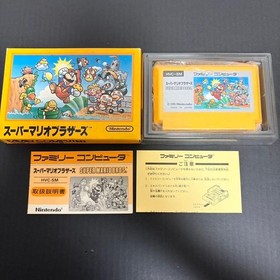 Super Mario Bros Famicom Retro Game Rare Collectible Excellent Condition
