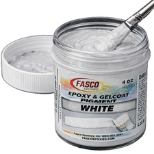 White Pigment for Gelcoat and Epoxy (4 oz)