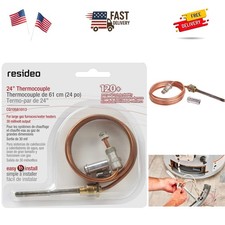 CQ100A1013/U 24-Inch Replacement Thermocouple for Gas Furnaces, Boilers and W...