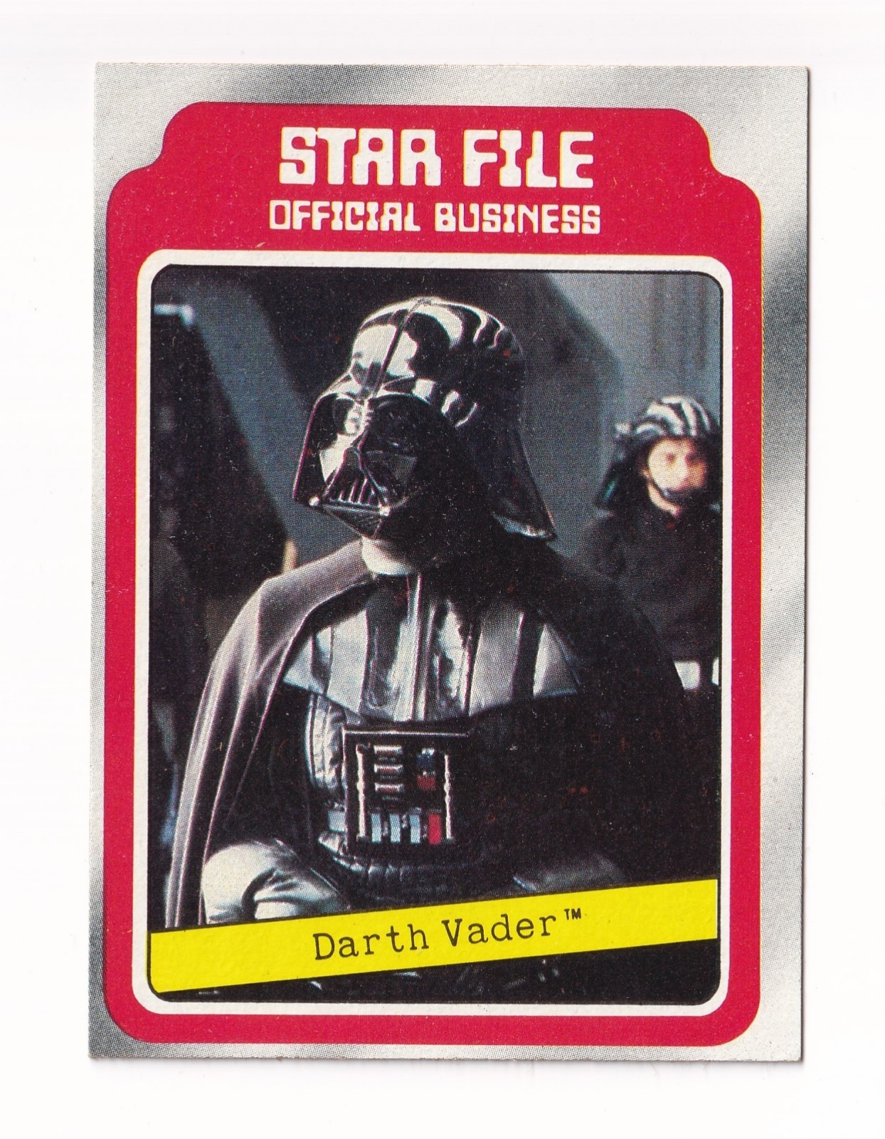 1980 Topps Star Wars The Empire Strikes Back #10 Darth Vader