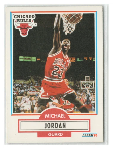 Michael Jordan 1990-91 Fleer #26-CHI BULLS \*QTY\*