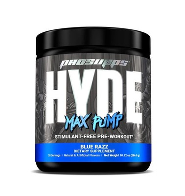 ProSupps Creagen Blue Razz 09/24 + HYDE Max Pump 10/26 499g + Proben