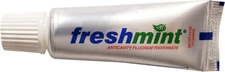 144 Tubes of Freshmint 0.6 Oz. Anticavity Fluoride Toothpaste, Metallic Tube, Tu