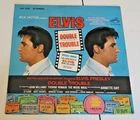 Elvis Presley Double Trouble STEREO LP I 4S/4S W/ Autographed Photo NM 1967
