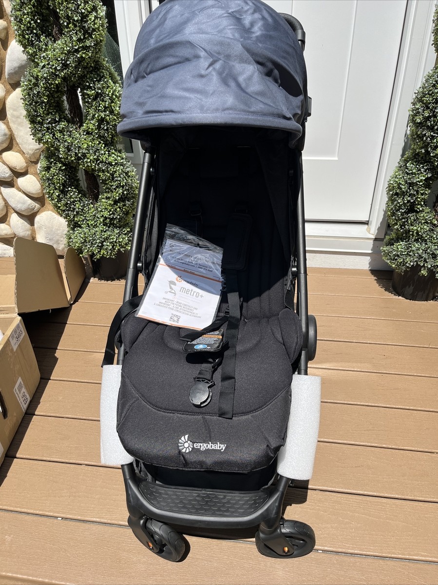 Ergobaby Metro+ Compact City Stroller Slate Gray New