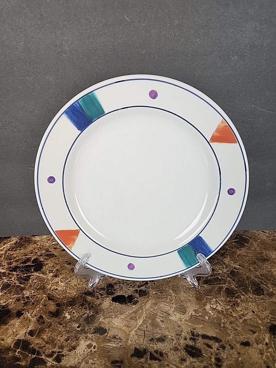 Set of 6 Salad Plates Majesticware Sakura By Sue Zipkin 1994