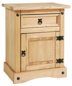 light pine bedside tables