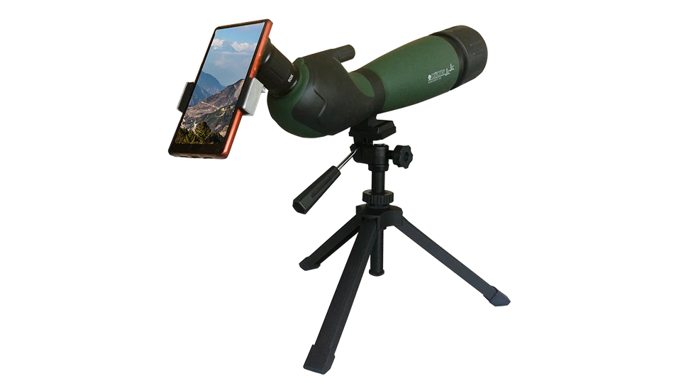 MONOCOLO CANNOCCHIALE BIRDWATCHING KONUS KONUSPOT65 15-45X65 zoom treppiede 7128 - Immagine 3 di 4