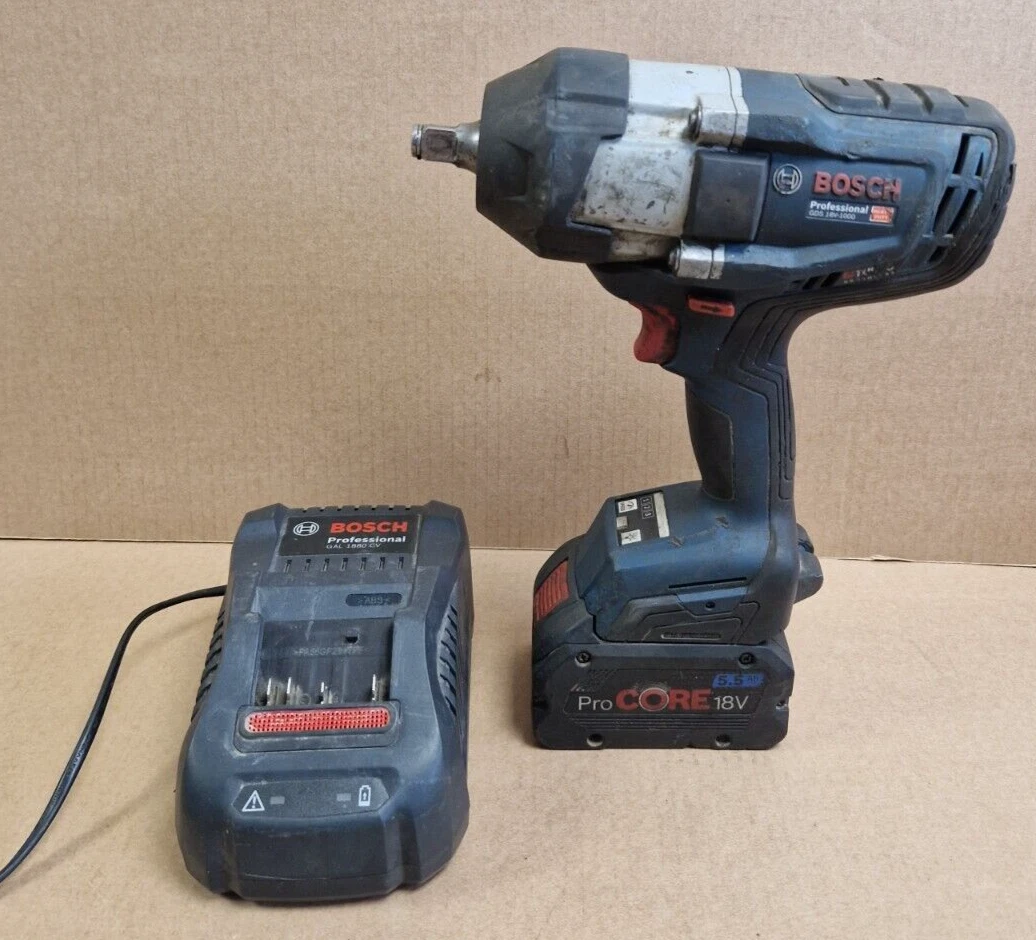 Bosch Professional GDS 18V 1000 Cordless Impact Driver With