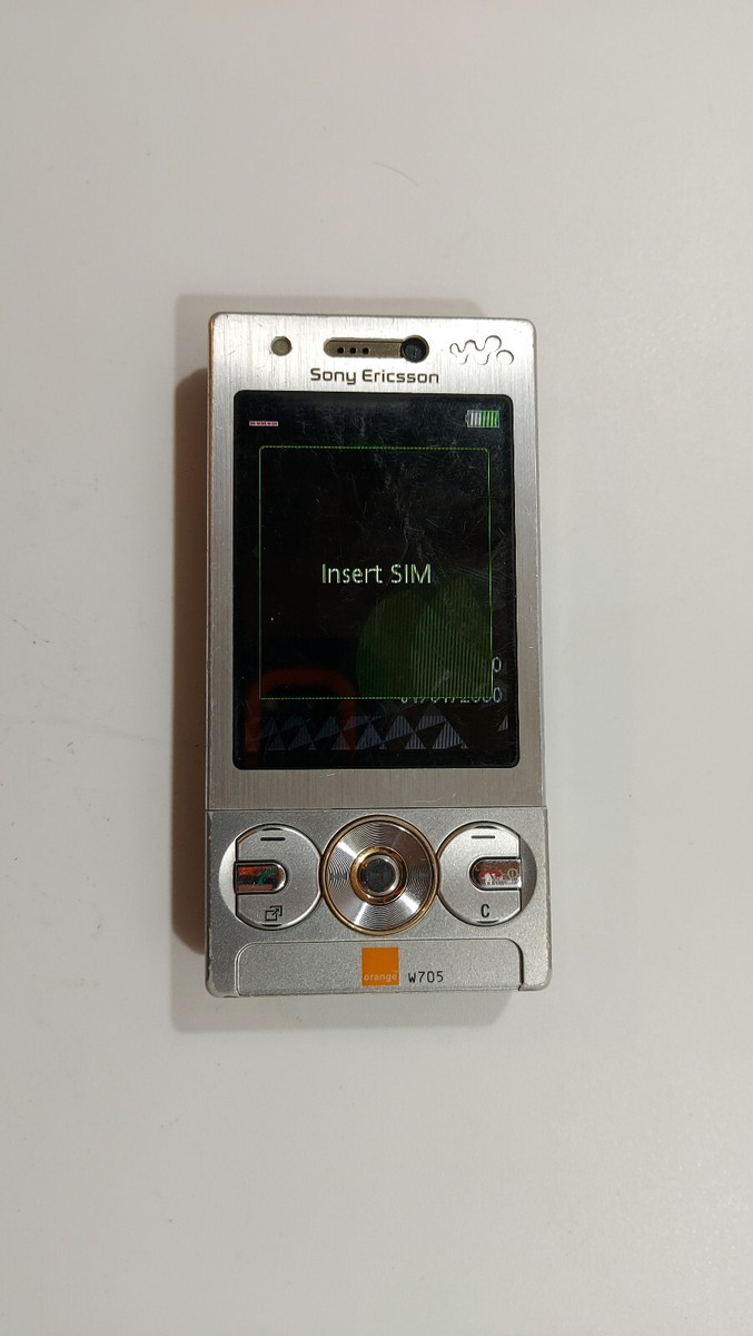274.Sony Ericsson W705 Very Rare - For Collectors - Unlocked | eBay