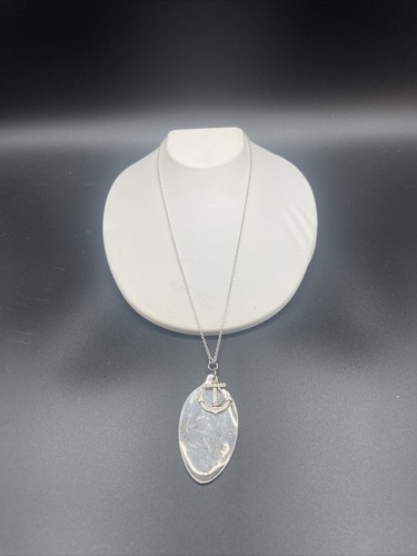 Pretty Vintage Handmade Spoon Bowl Necklace # 56 - Foto 2 di 15