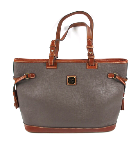Dooney & Bourke Kieselkorn Doppelriemen Quaste Tasche (10)
