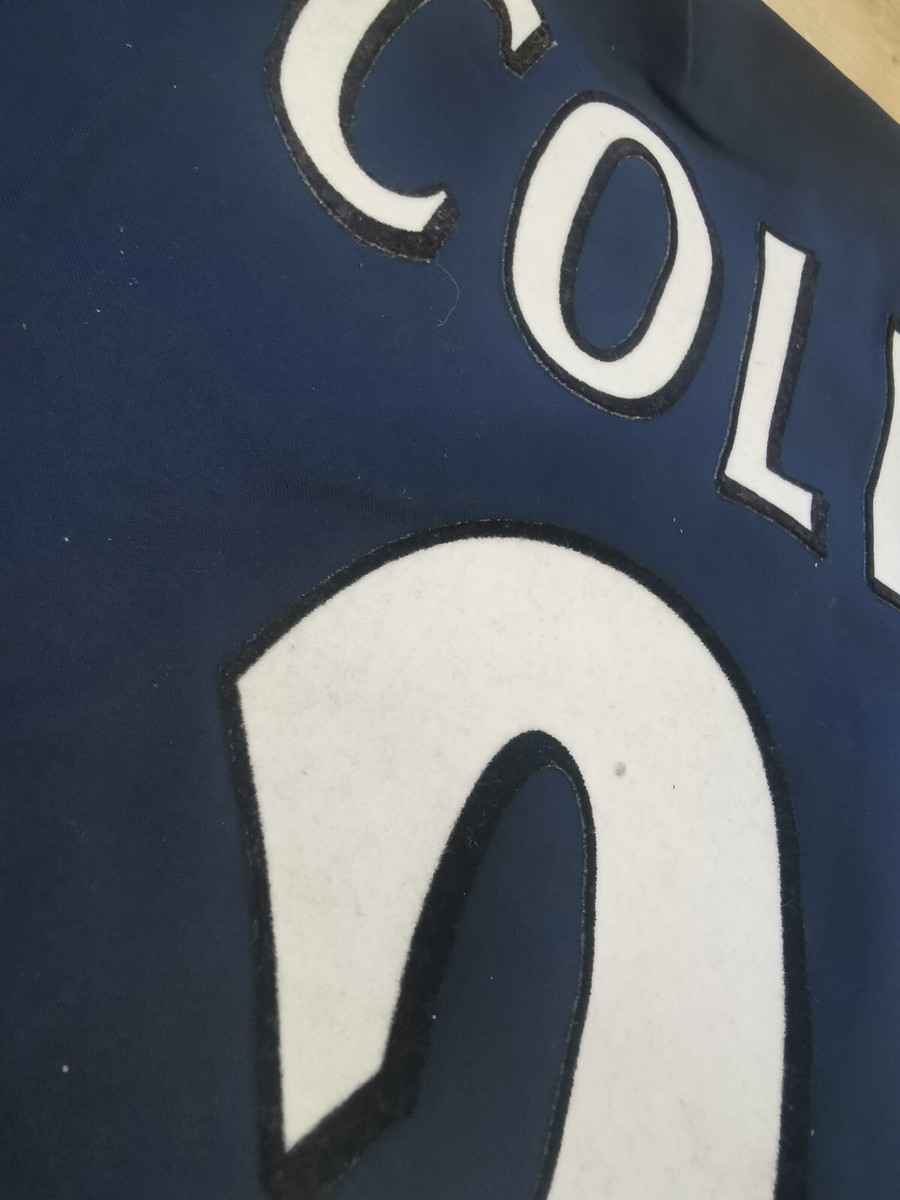 ARSENAL Player Issue jersey 2002/03 #3 COLE Double Layer | eBay