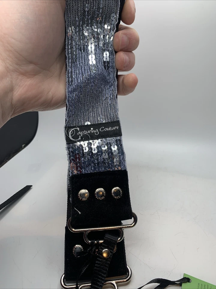 Capturing Couture Vintage Ombré Periwinkle 2'' Adjustable Camera Strap New Tags - Image 2 of 4