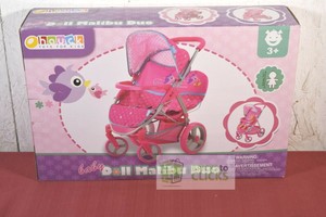 malibu double doll stroller