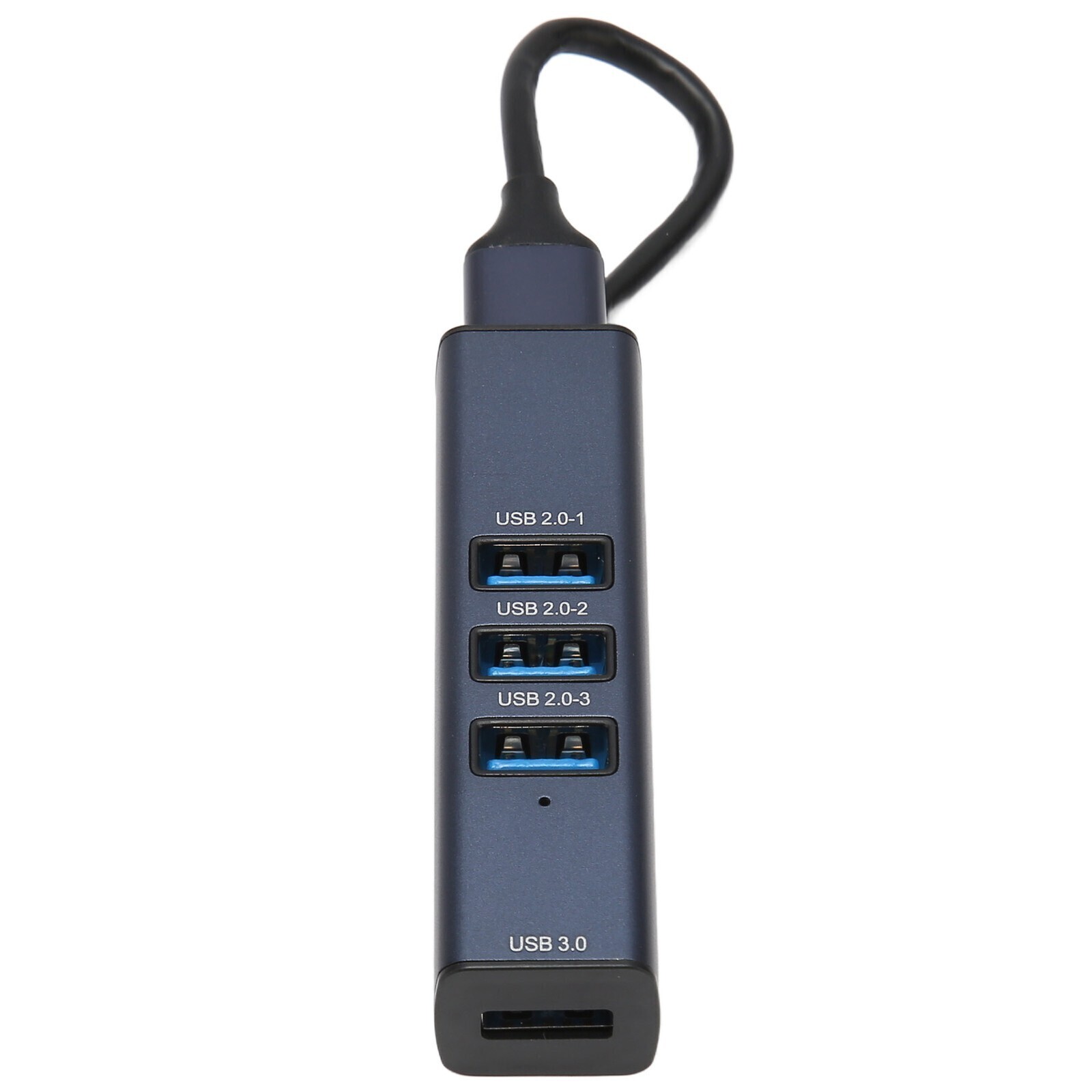 4-Port USB 3.0 Hub with 5Gbps Speed, Hot-Swappable & Storage Slot