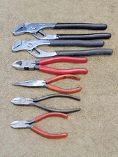 Kal Proto Adjustable Needle Nose Slip Joint Pliers Diagonal Wire Cutters 204G