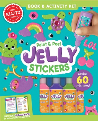 Paint & Peel Jelly Stickers Craft Kit