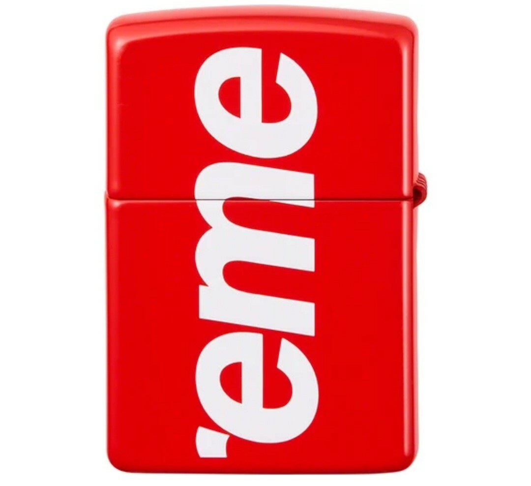 Supreme Zippo Lighter Red Box Logo Authentic Brand New | eBay