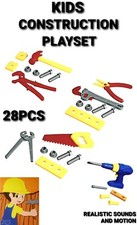   Kids Toy Tool Set Construction Playset Educational Toy's Include Power Drill  